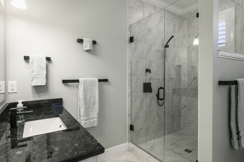 Granite Shower Installation in Wise County, TX