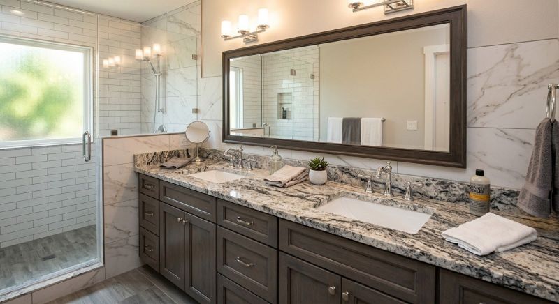 Granite Shower Installation in Wise County, TX