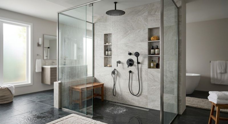 Shower Enlargement in Ponder, TX