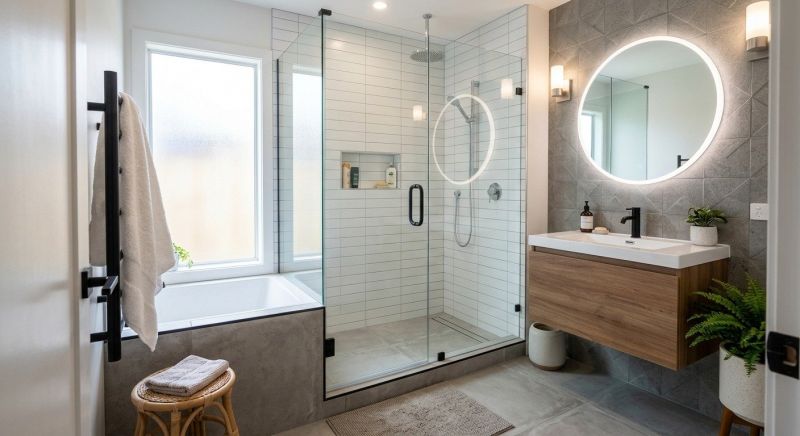 Tub To Shower Conversion in Rhome, TX